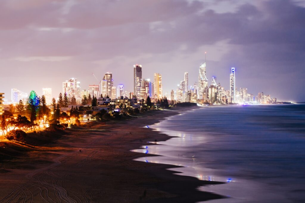 Gold Coast Skyline Queensland Australia